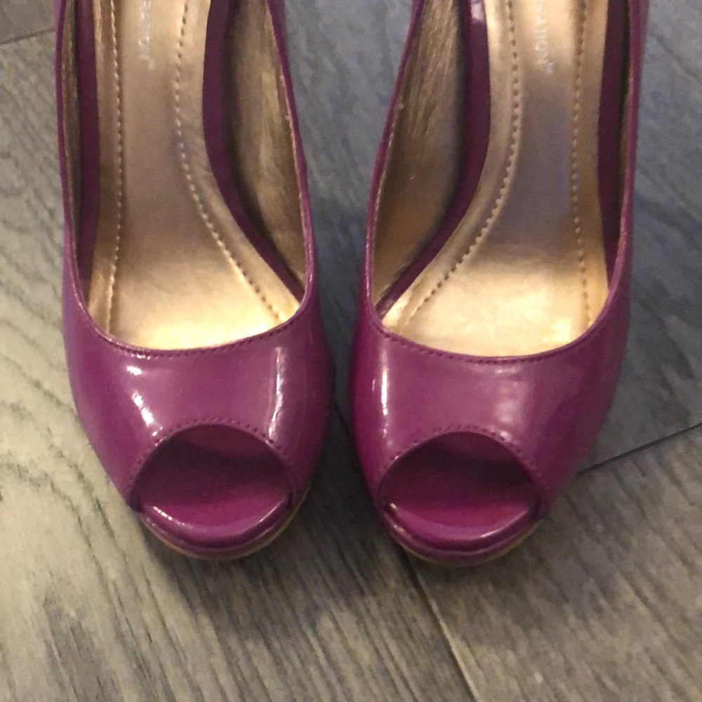 BCBGENERATION purple Woman’s peep toes Pumps - Picture 2 of 8